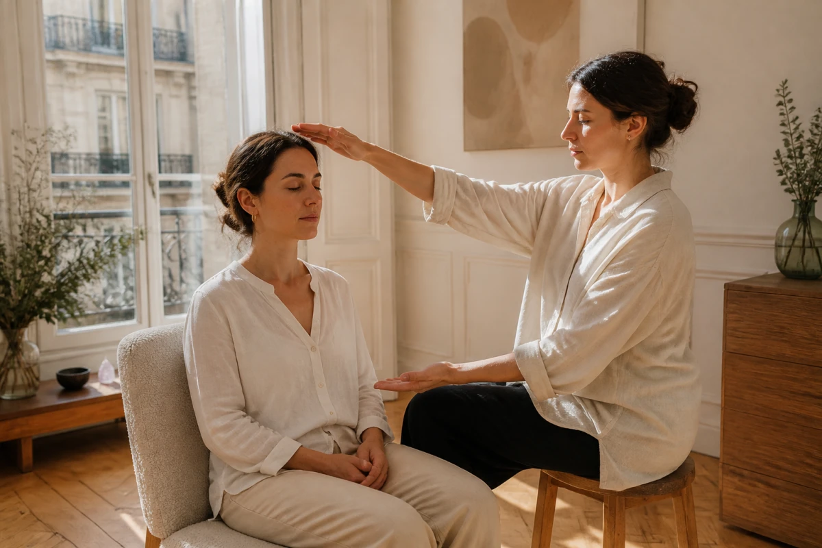 Déroulement séance Reiki étapes Paris