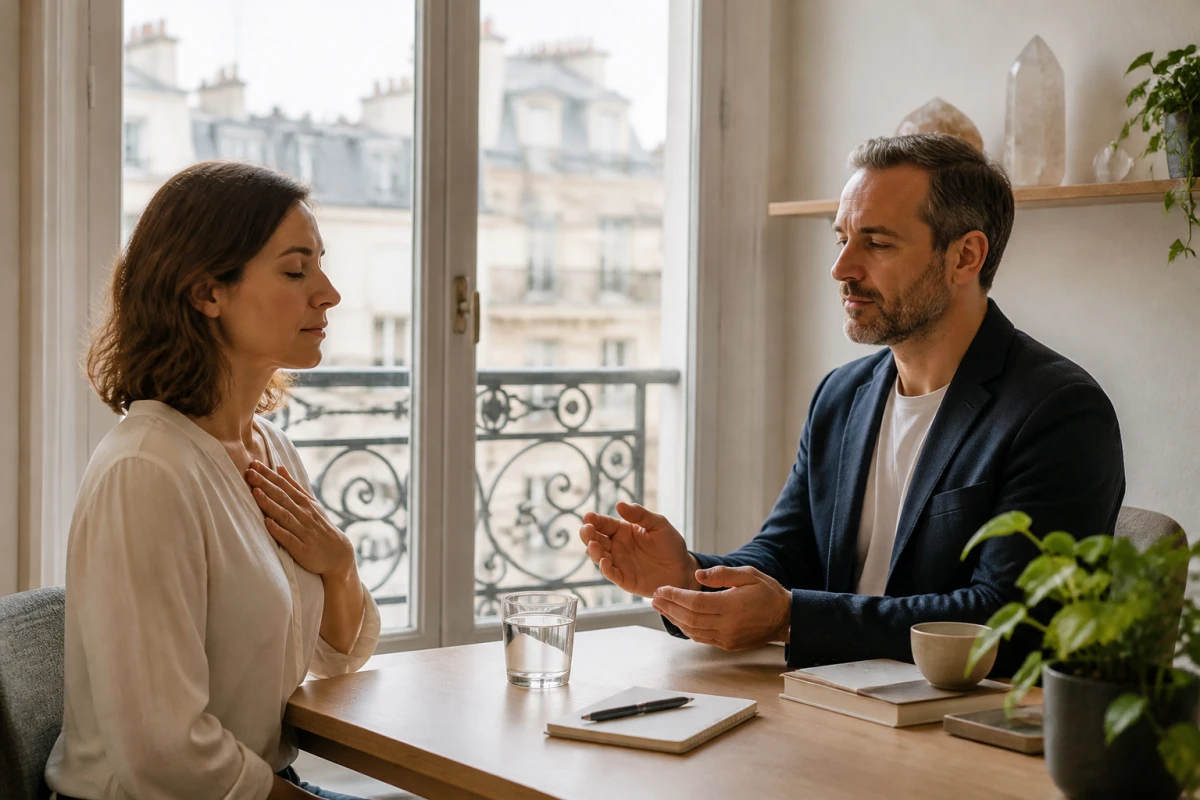 Reiki avant entretien d'embauche préparation Paris